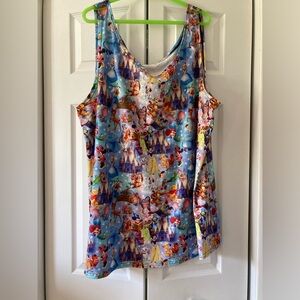 Brand new Disney tank top with different characters